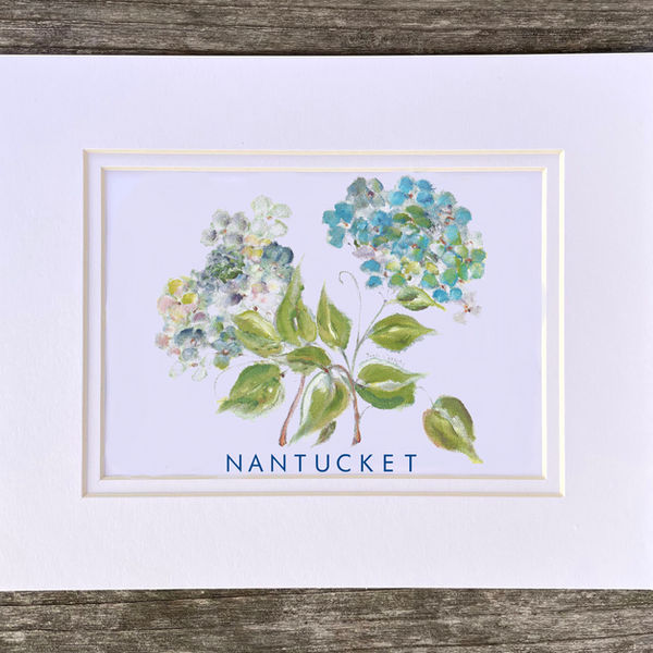 Personalized 'Nantucket' framed art print