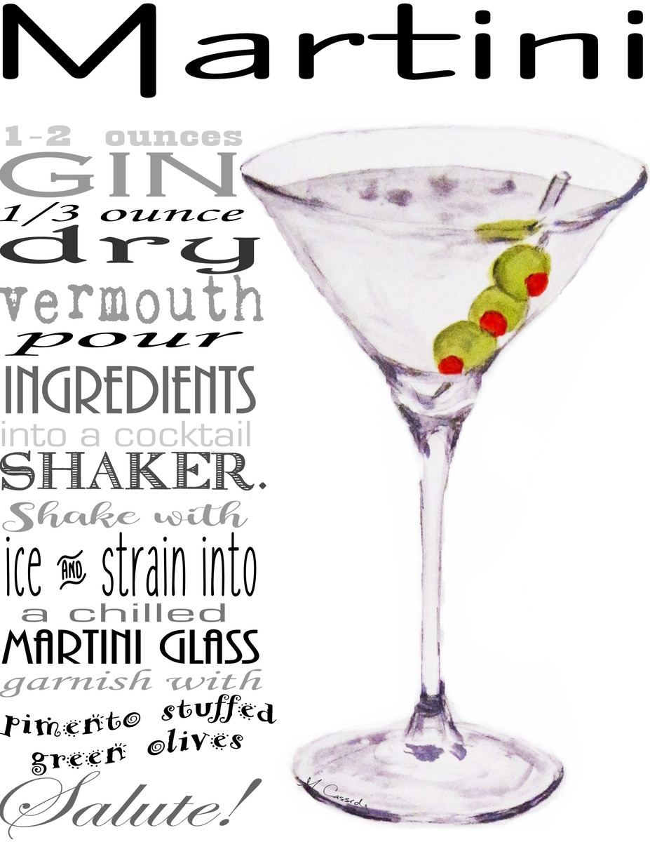 8052 Martini Recipe