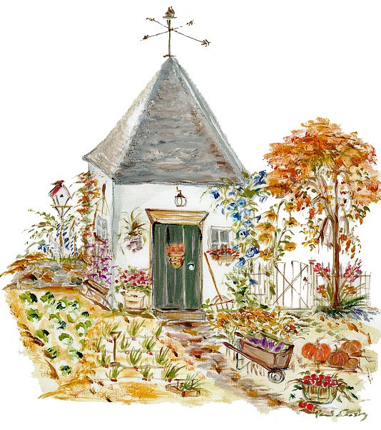 5094 The Garden in Autumn