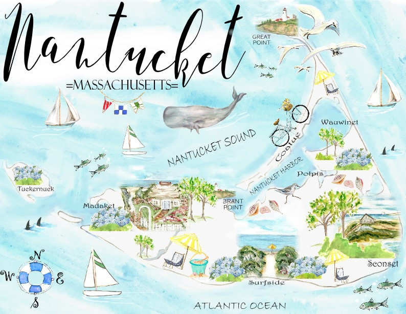 Nantucket Map