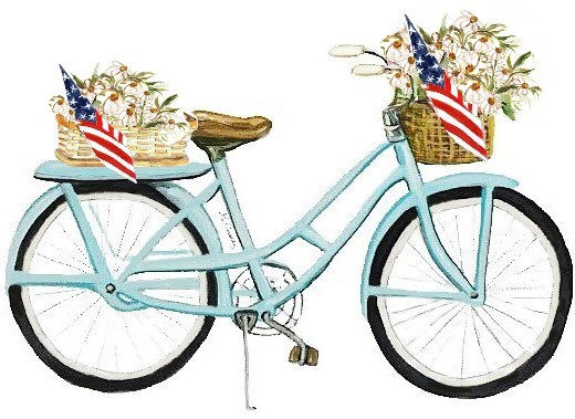 8067 Patriotic Bike