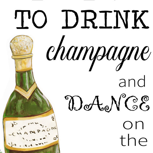 4003C Champagne Time Bottle
