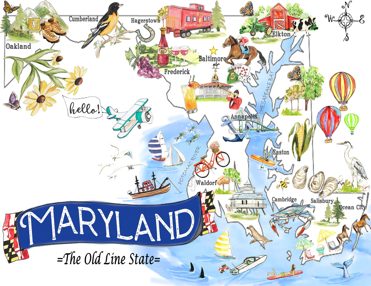 173 Maryland Map