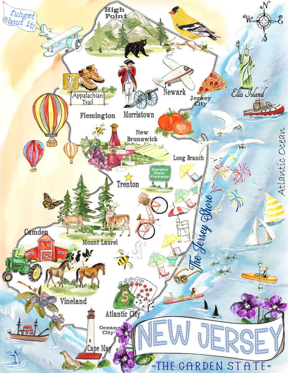 158 NJ Map