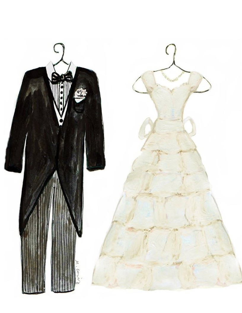 8083 Bride and Groom