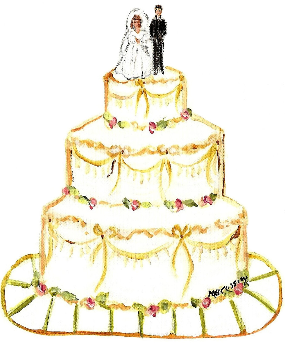 90172 Wedding Cake
